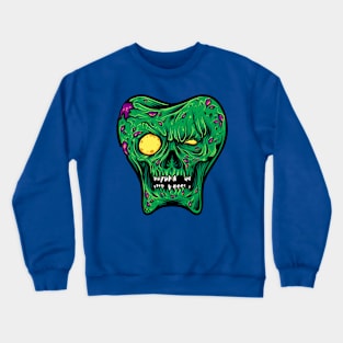 dental skull Crewneck Sweatshirt